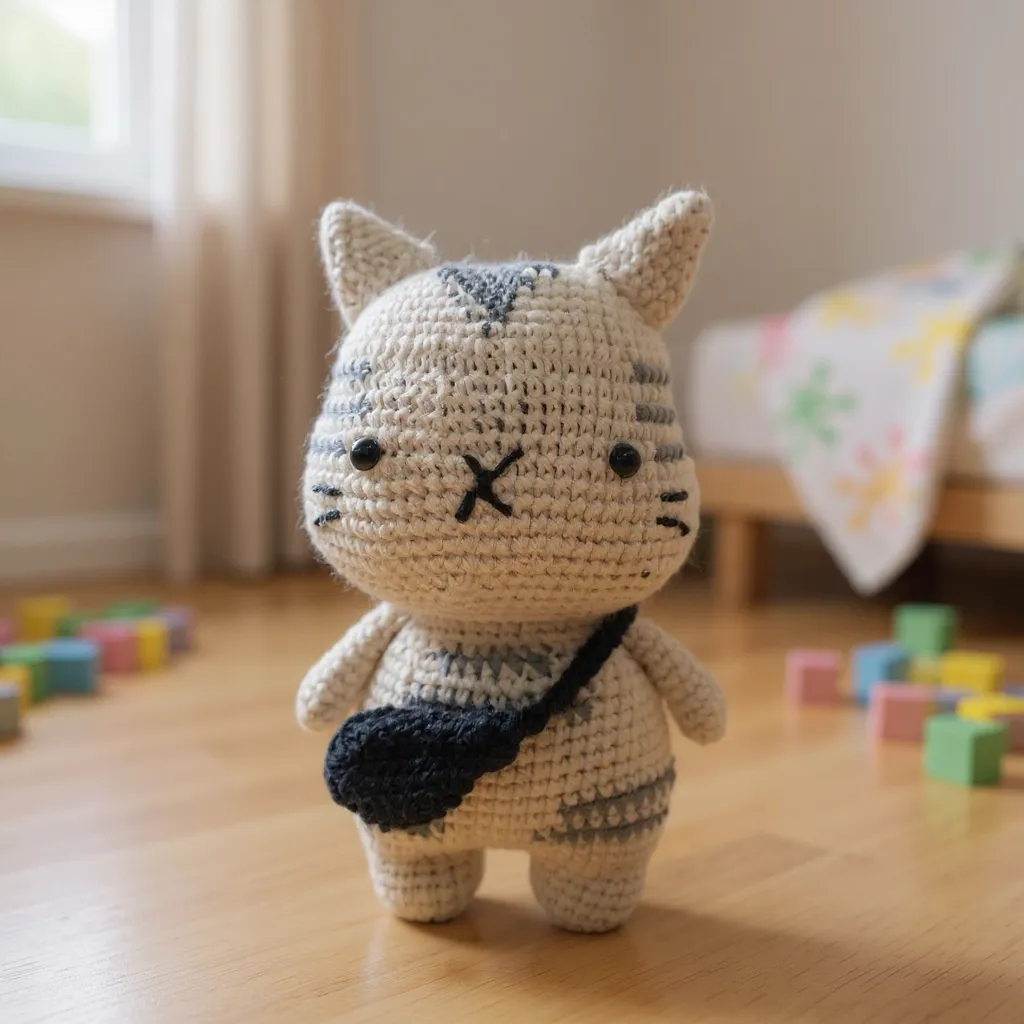 Gatito con riñonera