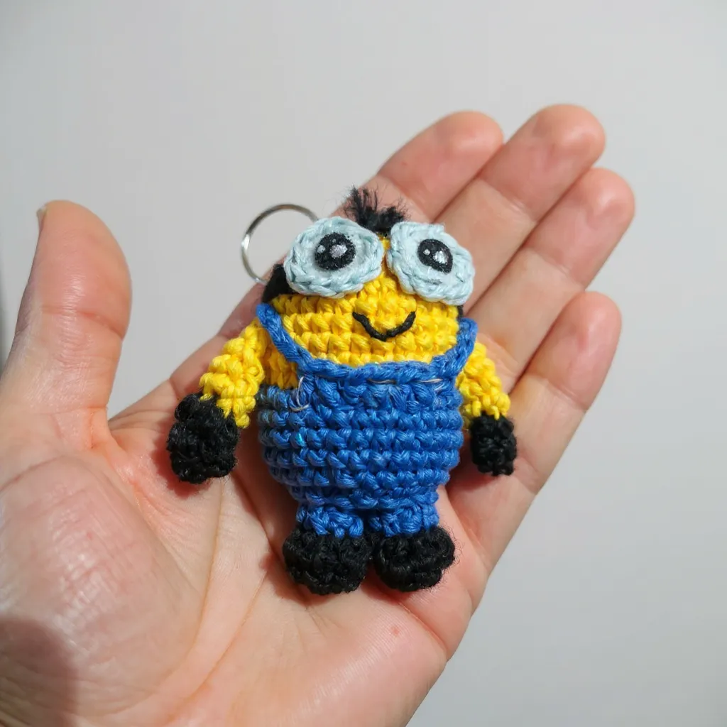 Minion de dos ojos (Bob)-Llavero